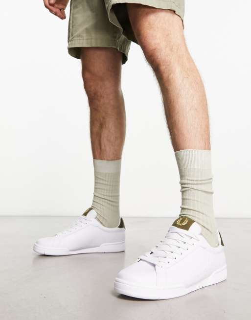 Fred Perry - B722 - Sneakers in pelle bianche