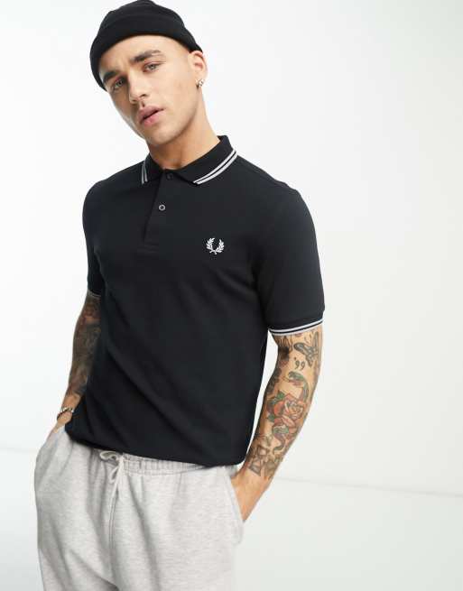 Black fred on sale perry polo