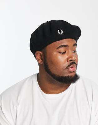 Fred Perry - Baret in zwart
