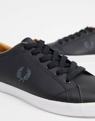 fred perry baseline black