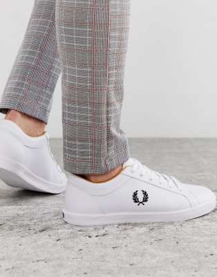 fred perry baseline leather