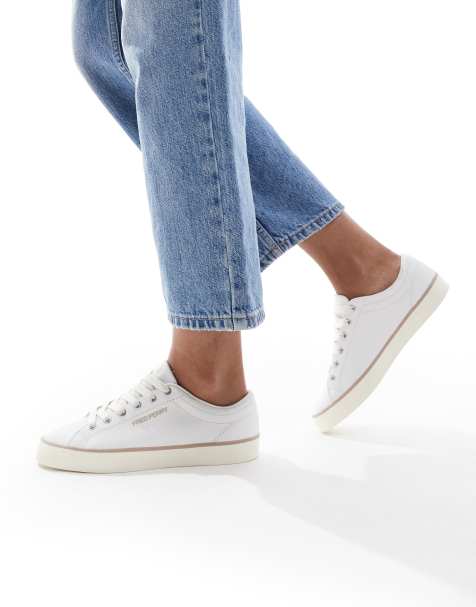 Fred Perry – Baseline – Weiße Leder-Sneaker - view 1