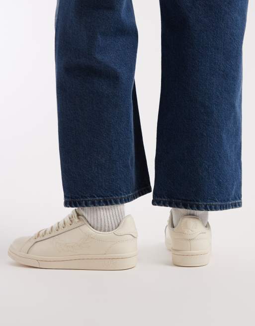 Fred Perry – Białe skórzane buty sportowe, 3 z 5