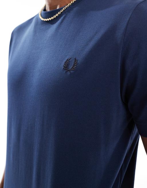 Fred Perry – Blå t-shirt, 2 av 4