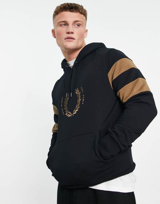 Mens fred perry online hoodie sale