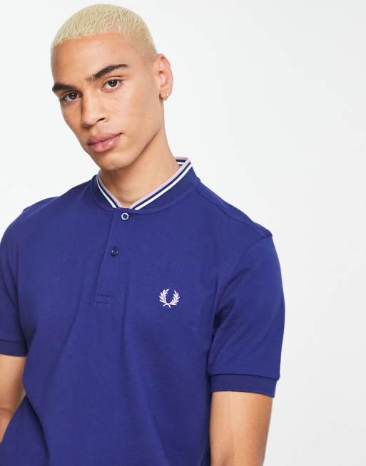 Fred perry bomber collar t outlet shirt