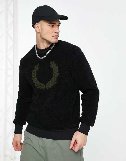 Fred perry borg fleece best sale