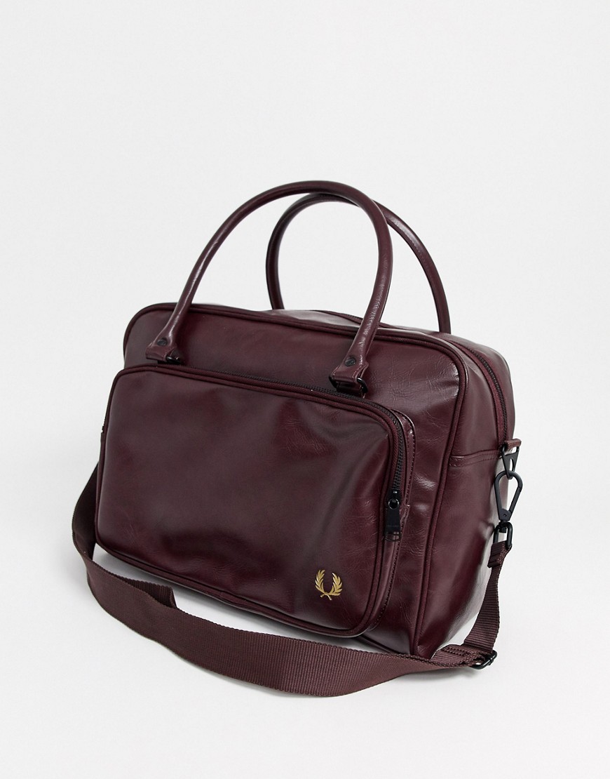 Fred Perry - Borsa weekend bordeaux-Rosso