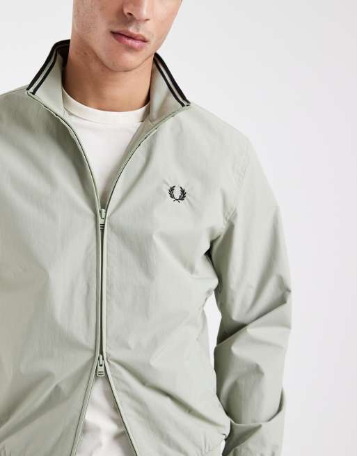 Fred Perry – Brentham – Bladozielona kurtka z logo, 5 z 5