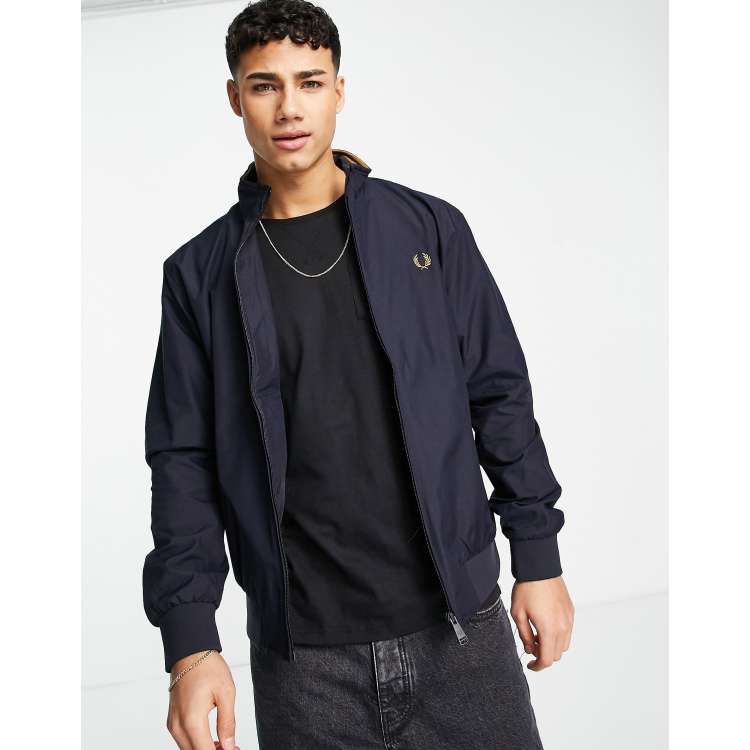 Fred Perry Brentham jacket in navy