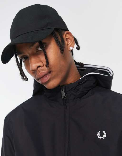 Fred Perry Brentham padded coat in black ASOS