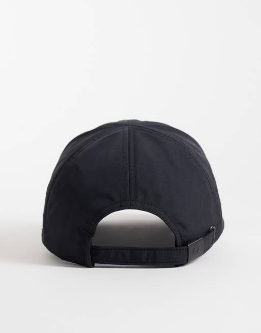 Fred Perry Brentham reflective piped logo cap in black, 3 of 3