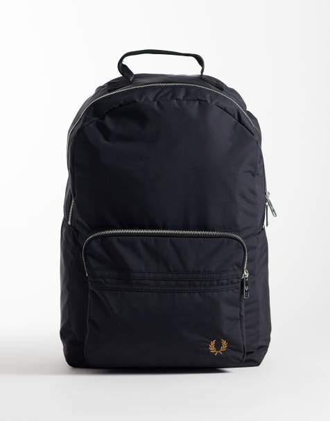 Fred Perry - Brentham - Sort rygsæk - view 1