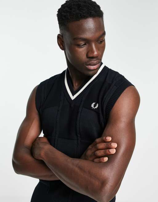 Fred perry tank clearance top