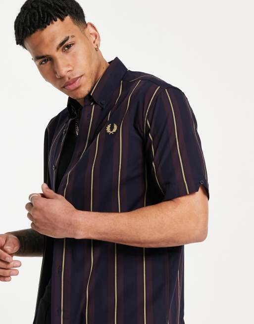 Camicie maniche discount corte fred perry
