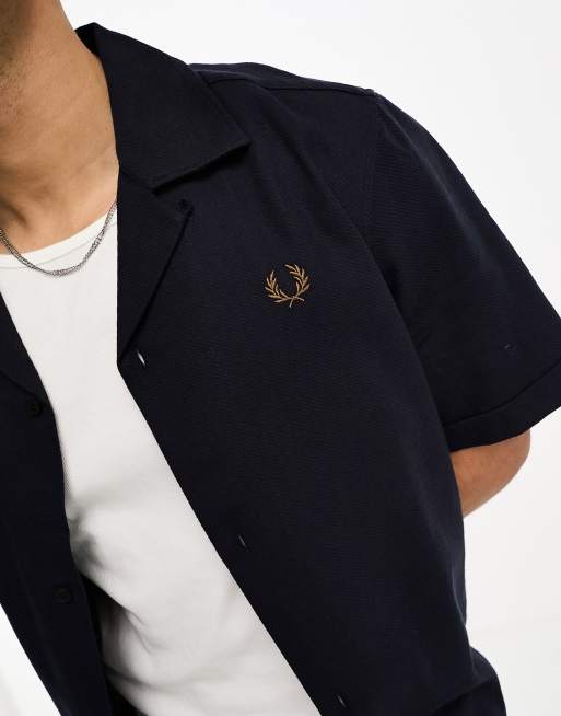 Camicia di outlet lino fred perry