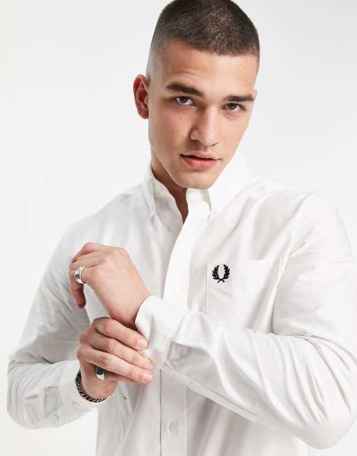 Camicia bianca clearance fred perry