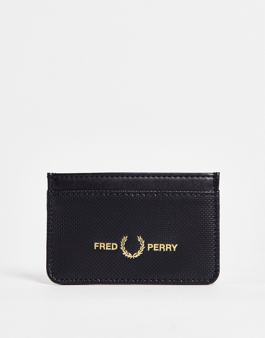 Fred Perry cardholder in black