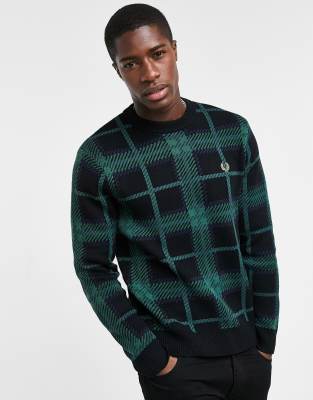 fred perry wool sweater