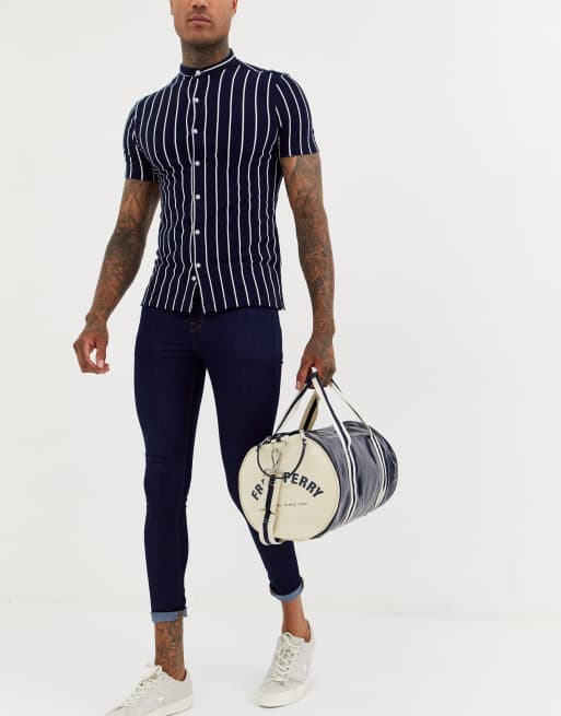 Barrel bag fred online perry