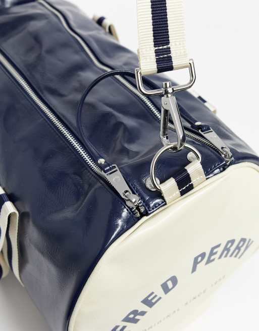 Fred Perry Refined PU Barrel Bag – Visual Impact