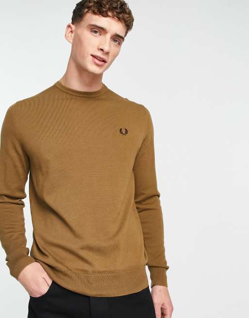 Fred perry hot sale camel jumper