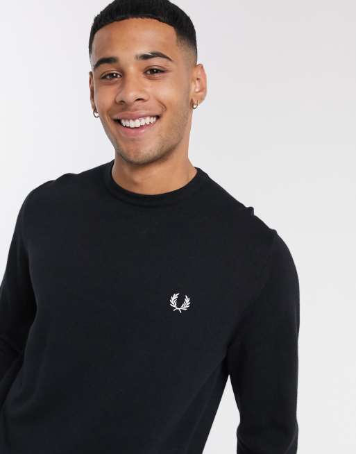 Fred perry crew neck jumper new arrivals