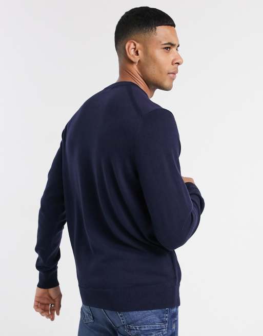 Fred perry classic crew neck sweater hotsell