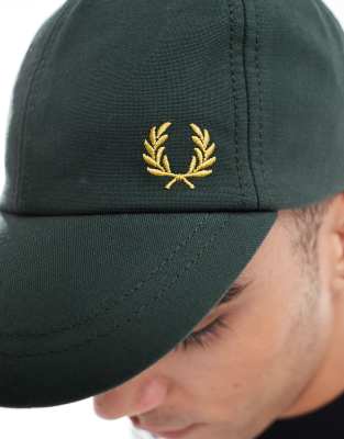 ◆FRED PERRY◆ Pique Classic Cap  White Coat Green CFPU2 Piqué Classic Cap - Oxblood | Accessories | Hats, Wallets