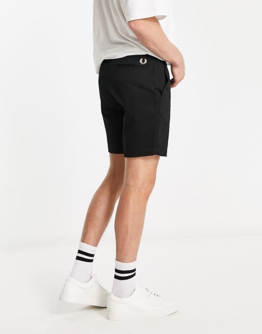 Fred perry white store shorts