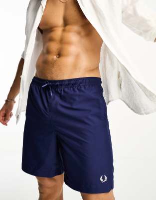 Fred Perry classic swimshort in french navy - ASOS Price Checker