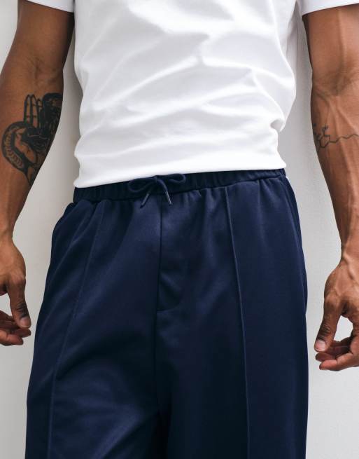 Fred Perry co-ord bold tipped elasticated Logo track pants in navy, 5 of 5