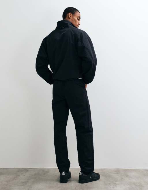 Fred Perry co-ord shell trainingsbroek in zwart, 3 van 5