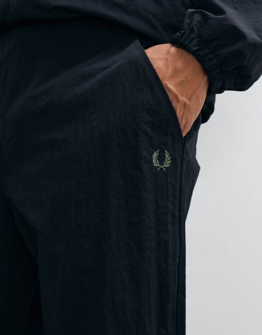 Fred Perry co-ord shell trainingsbroek in zwart, 5 van 5