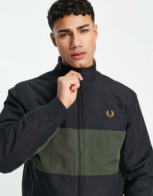 Fred perry colour block on sale jacket