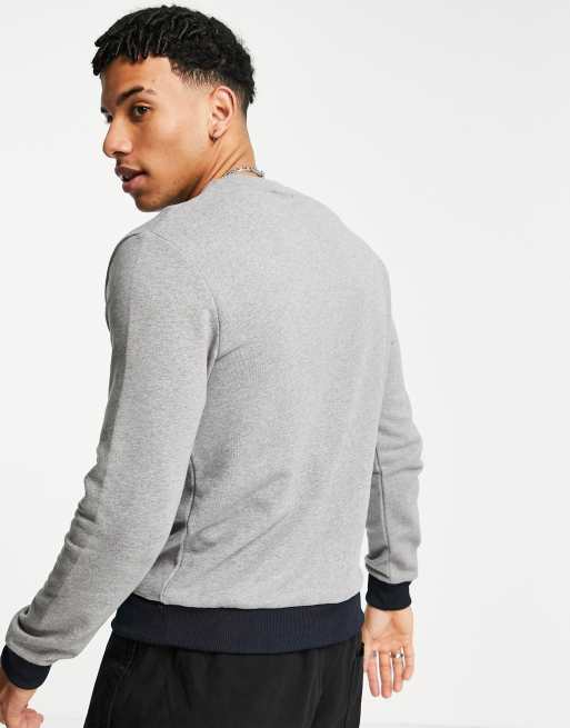 Fred perry contrast store panel sweatshirt