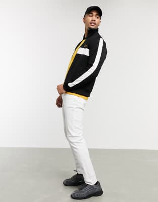 fred perry panel jacket