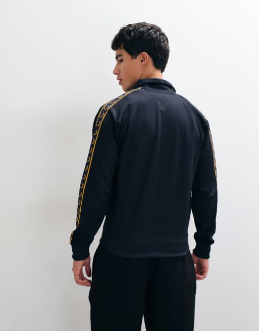 Fred Perry contrast tape co-ord track jacket in navy, 3 of 5