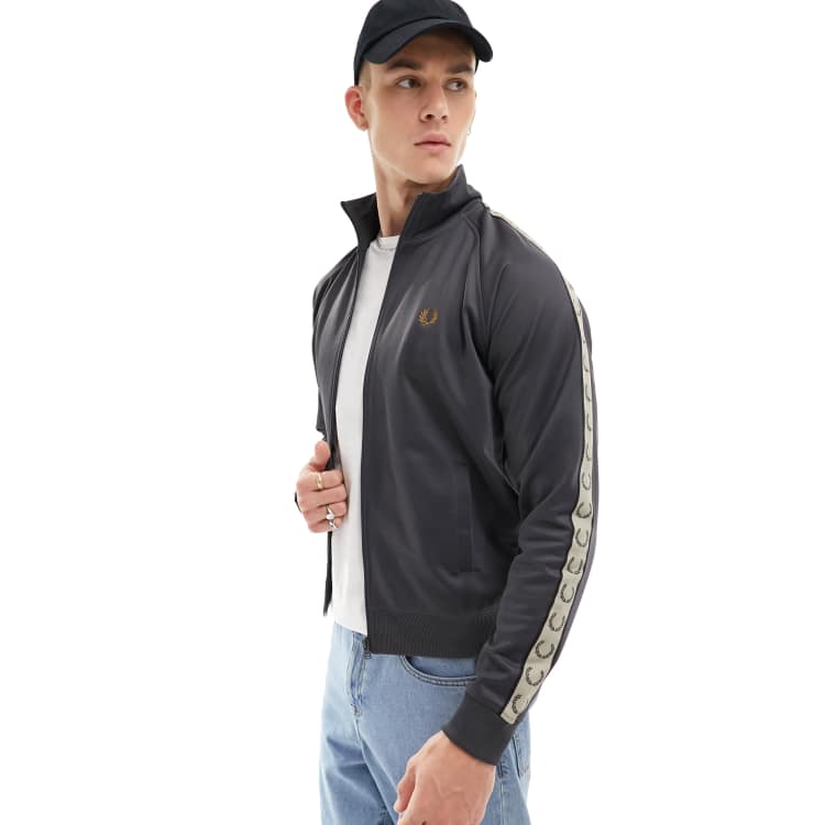 Fred perry half zip track jacket best sale