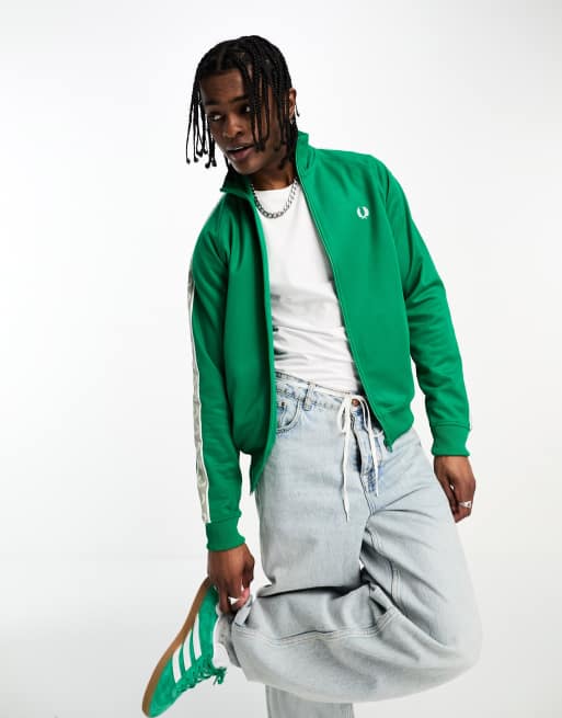 Contrast Tape Track Jacket