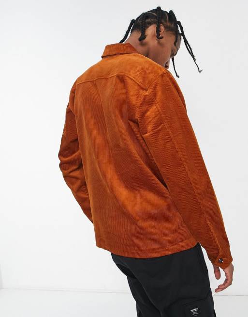 Men's Orange Corduroy