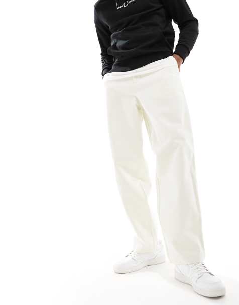 Fred perry cord trouser in ecru - view 1
