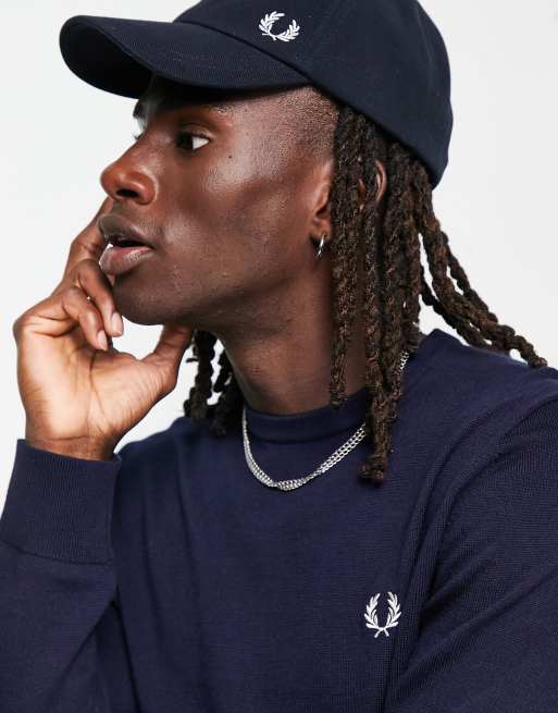 Navy fred perry clearance jumper