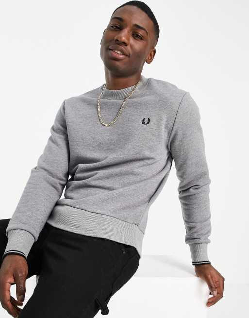 Fred perry outlet grey sweatshirt