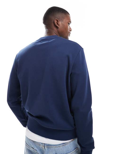FRED PERRY☆ Crew Neck Sweatshirt NAVY Crew Neck Sweatshirt - Navy | Men's Sweatshirts |Sports