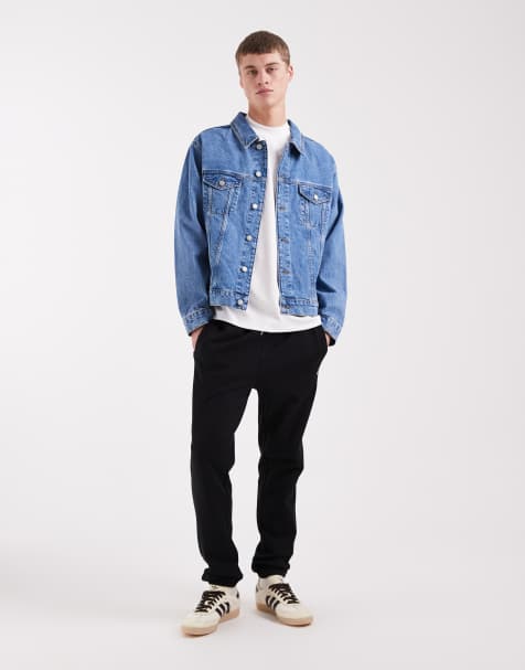 Fred Perry loopback sweatpants in black