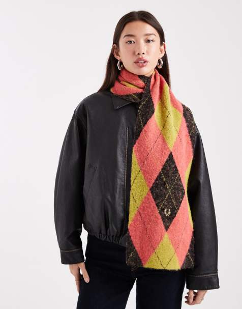 Fred Perry - Écharpe à motif losanges - Multicolore - view 1