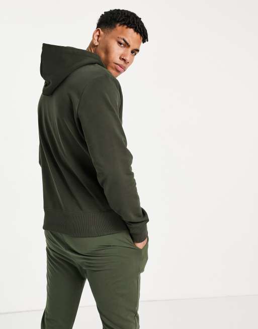 Fred perry outlet khaki hoodie