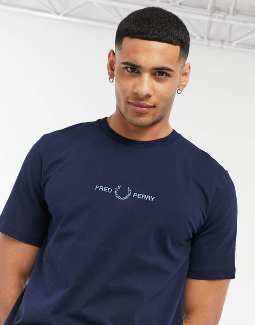 Fred perry 2025 t shirt blue