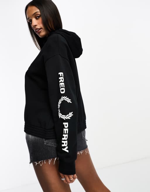 Fred perry felpa cappuccio shop